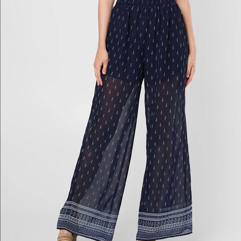 NWT Chiffon Printed Pant